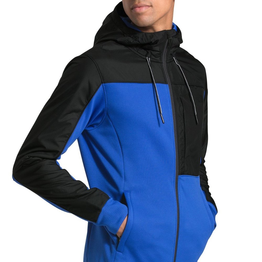 The North Face Men's Full-Zip Fleece Hoodie Lg
